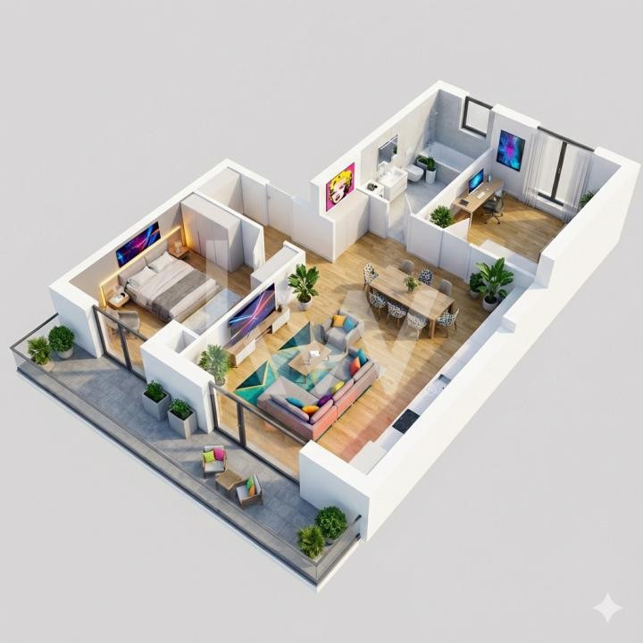 Apartament 3 camere I  7% DISCOUNT I Predare 2026 I 0% Comision - Brasov