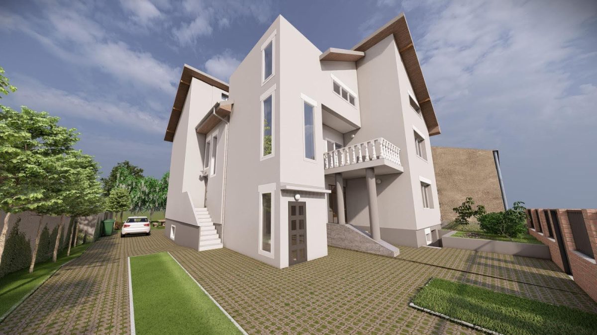 Apartament la casa, cu subsol, curte, gradina, 3 camere, 102 mp utili - Alba Iulia