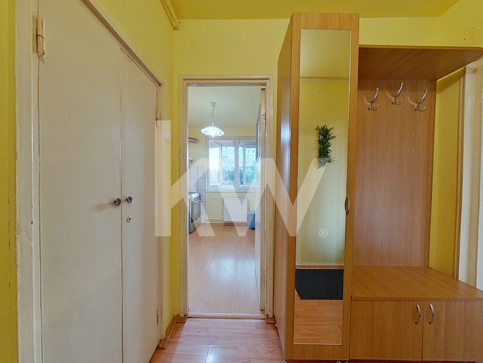 Inchiriere apartament 2 camere, mobilat si utilat + balcon de 11mp - zona Astra - foto 13