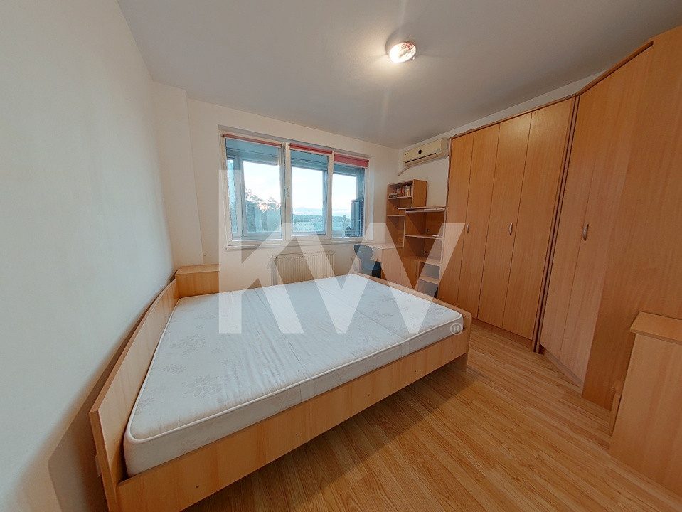 Inchiriere apartament 2 camere, mobilat si utilat + balcon de 11mp - zona Astra - foto 8