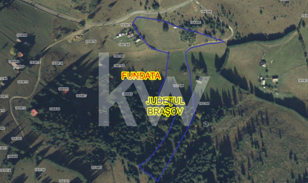 Teren Fundata, Brasov, intravilan, extravilan. COMISION 0% pret bun - foto 3