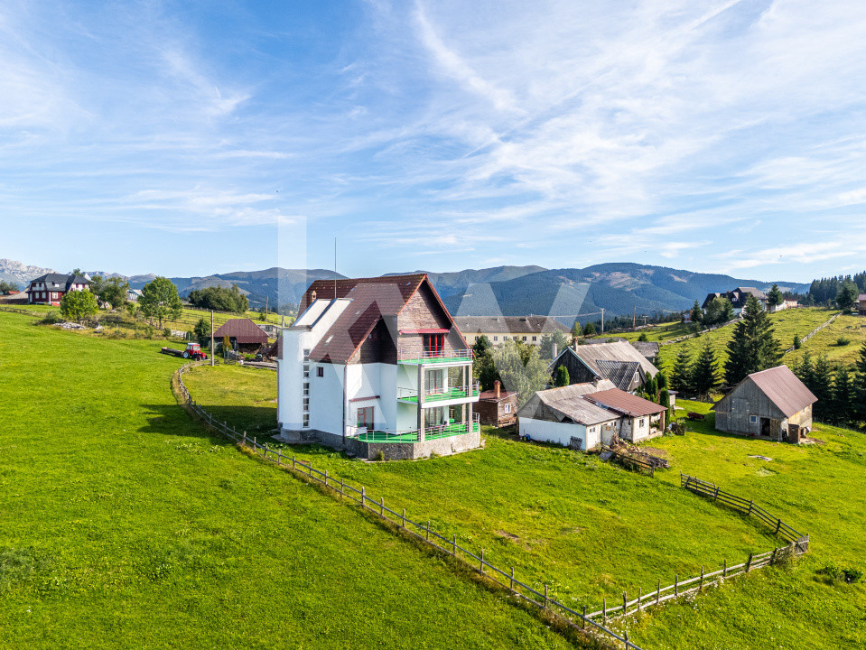 Pensiune/Vilă în Fundata, oportunitate excelentă de investiție  Comision 0% - foto 8