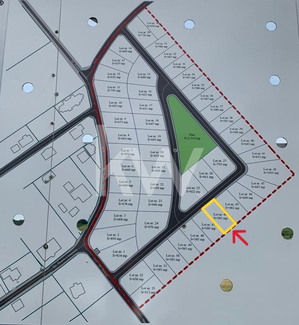 Teren intravilan 585mp Sânpetru, panoramă Lempes si padure, Comision 0% - foto 11