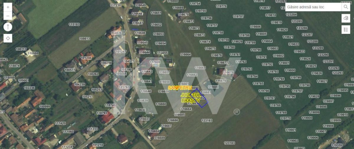 Teren intravilan 585mp Sânpetru, panoramă Lempes si padure, Comision 0% - foto 12