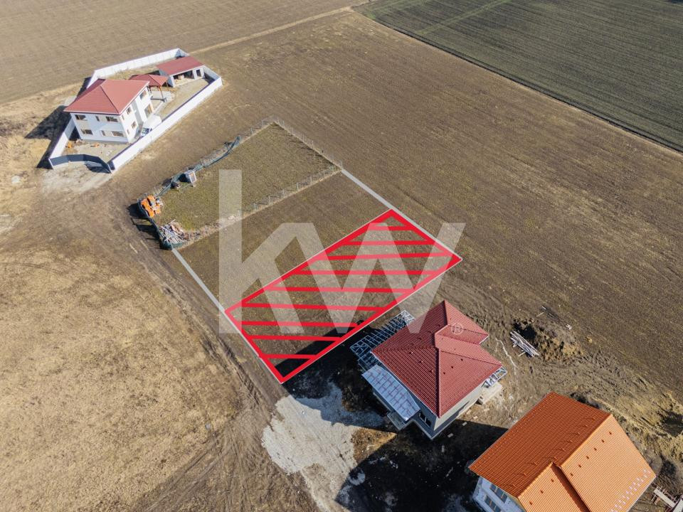 Teren intravilan 585mp Sânpetru, panoramă Lempes si padure, Comision 0% - foto 5