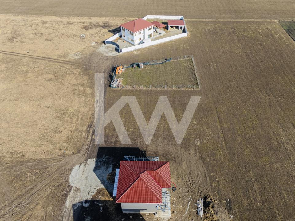 Teren intravilan 585mp Sânpetru, panoramă Lempes si padure, Comision 0% - foto 9