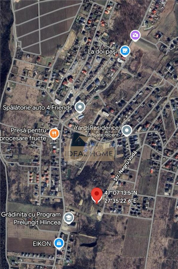 Hlincea - Teren intravilan 500 mp - 