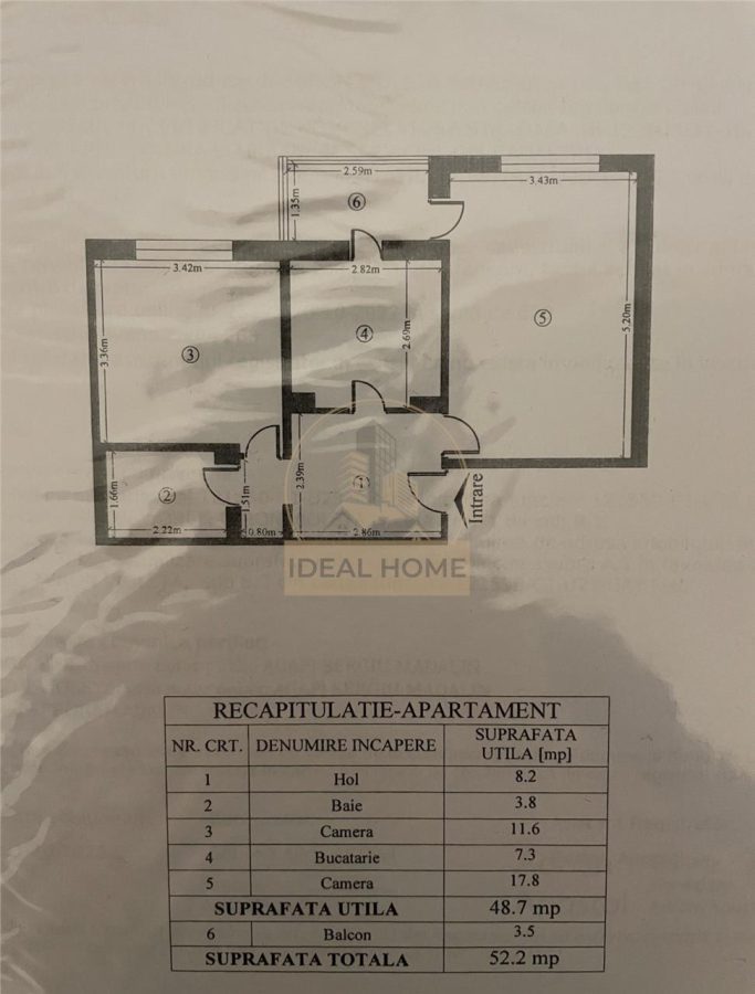 Nicolina - 2 Camere Decomandat - Etaj 2 - 52 Mp - Bloc 1985 - foto 4