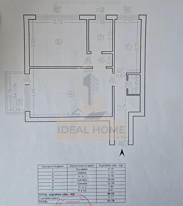 Copou - Apartament cu 2 Camere - Bloc Fara Risc - foto 6