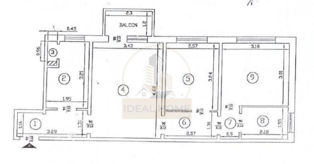 Apartament cu 3 camere etajul 2 Alexandru cel Bun - foto 10