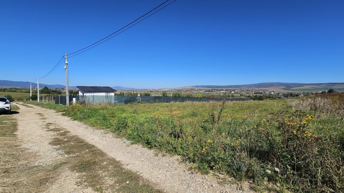 Feldioara,teren casa intravilan, utilitati in fata - foto 5
