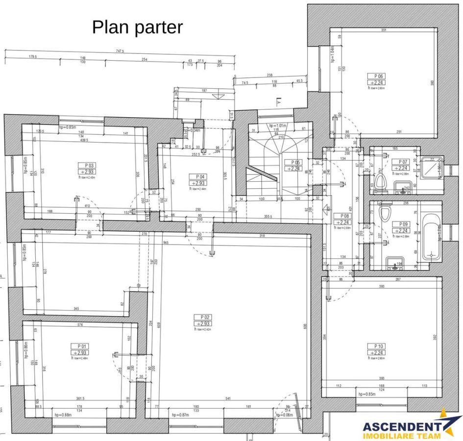 Vila cu potential,2 garaje,teren 1.080 mp,strada Marasesti, Bartolomeu, Brasov - foto 8