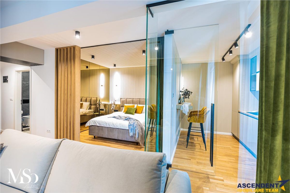 Cosmopolit Central, Studio  LUX in fin aliniament, parcare subteran - foto 6