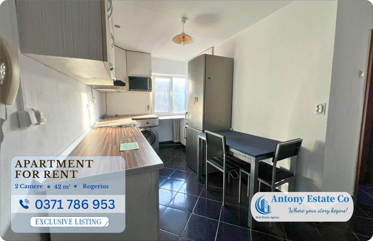 Apartament de inchiriat, tip X, 2 camere decomandat, Rogerius - Oradea - 