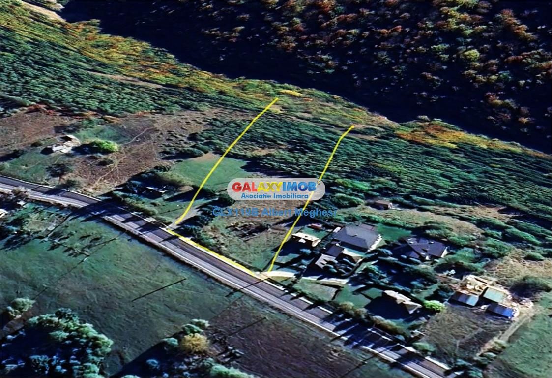 Vanzare teren intravilan  10818 mp , 47 ml la DN 73 Moieciu de Jos - foto 5