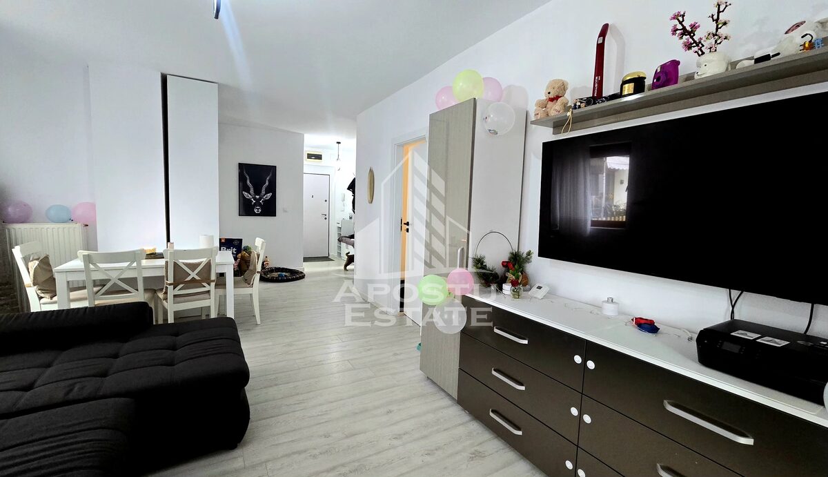 Apartament 3 camere si 2 bai de vanzare, terasa, bloc nou,Torontalului - foto 21