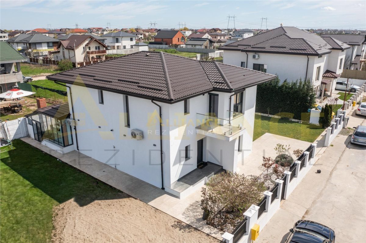 Vila individuala LUX de vanzare - zona Miorita, comuna Berceni - foto 5