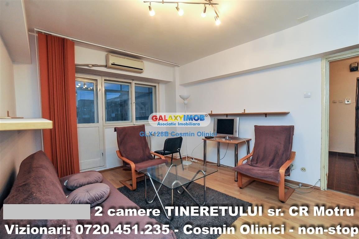 Vanzare 2 camere TINERETULUI, str. CR Motru, metrou - 