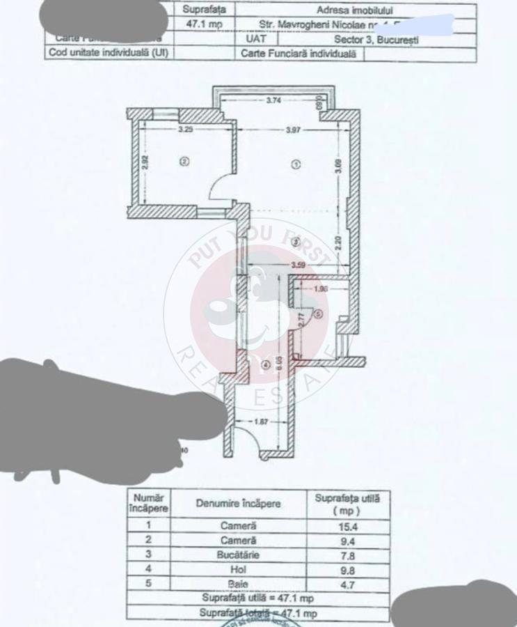 Piata Universitatii | 2 camere | Bloc 2023 | 47 mp | B13152 - foto 9