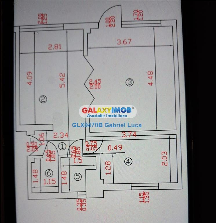 Apartament 2 camere 45 mp | Cabinet - Birou | Metrou Tineretului - foto 15