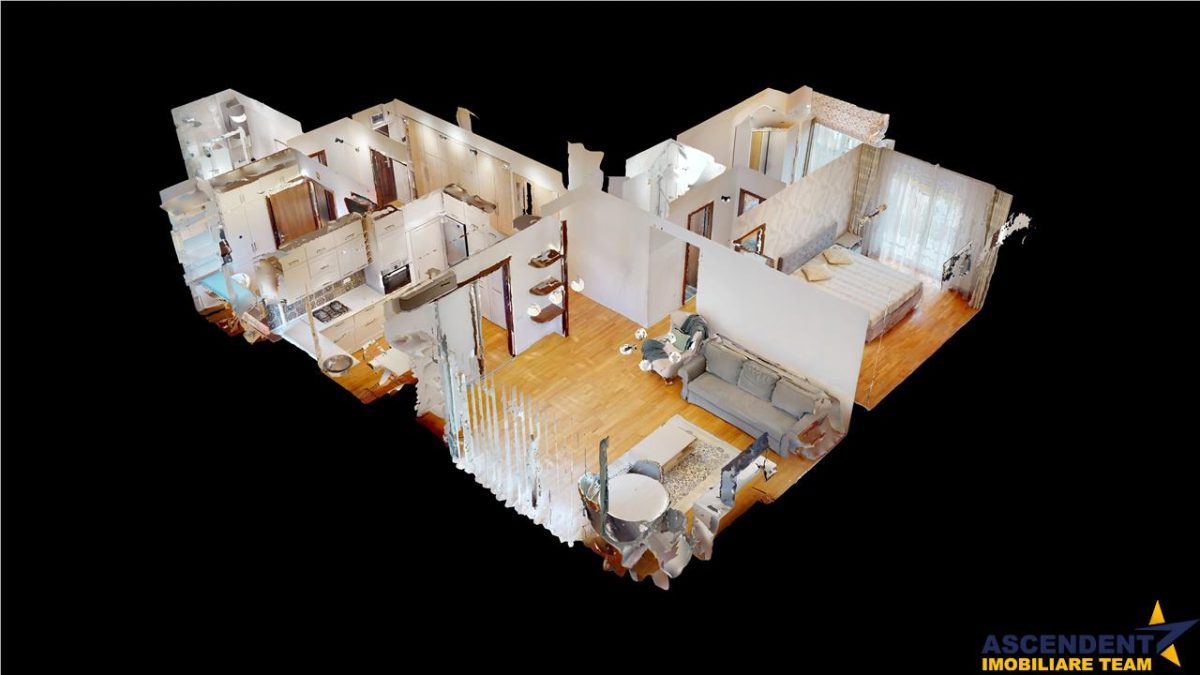 FILM& 3D! Spatialitate si confort: apartament 4 camere, Central, Brasov. - foto 15