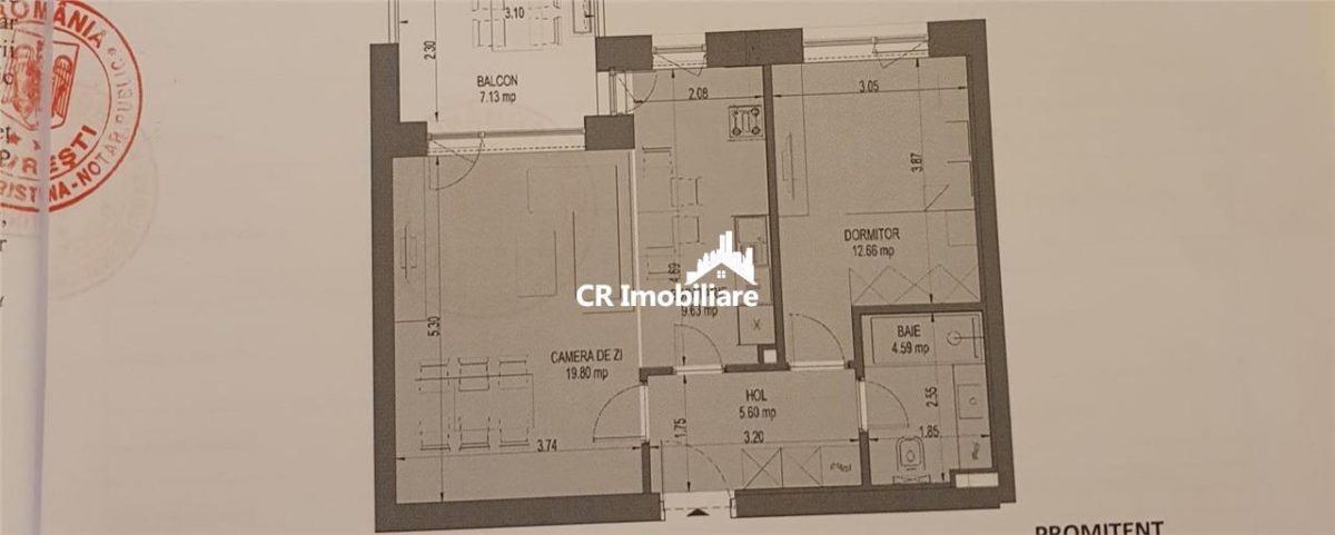 Apartament  2 camere de vanzare Aviatiei-Nusco - foto 3