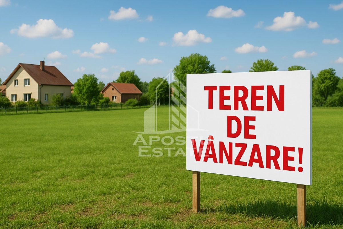 Teren intravilan in Ghiroda de 794 mp - 