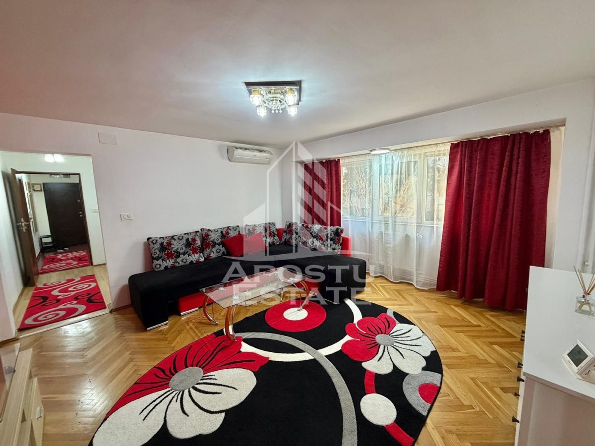 Apartament 3 camere,de inchiriat,centrala proprie,Girocului, Timisoara - 