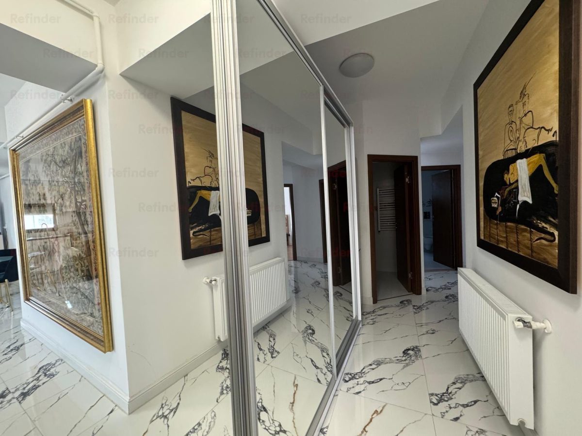 Vanzare apartament 3 camere mobilat si utilat LUX | centrala proprie| loc de parcare-garaj | Pipera - Drumul  Bisericii | - foto 13