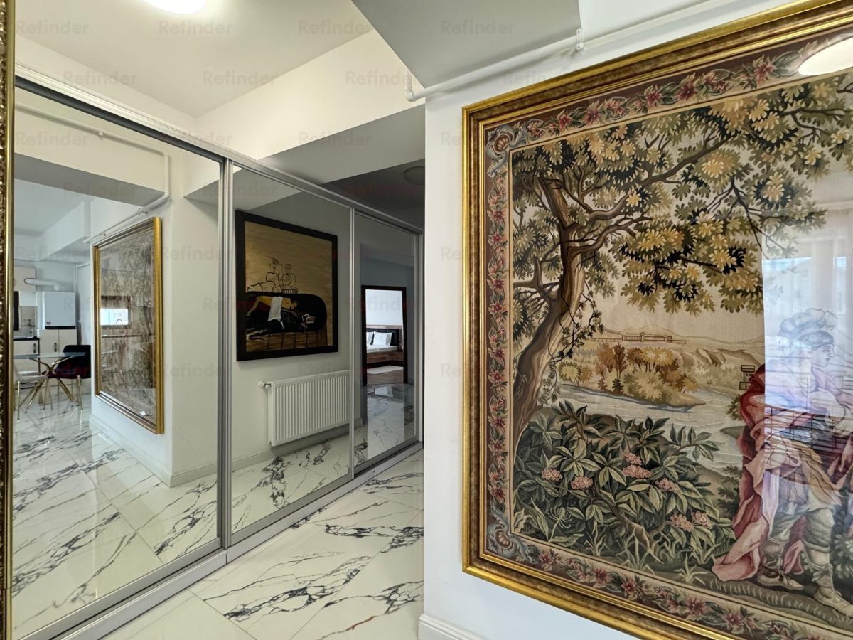 Vanzare apartament 3 camere mobilat si utilat LUX | centrala proprie| loc de parcare-garaj | Pipera - Drumul  Bisericii | - foto 14