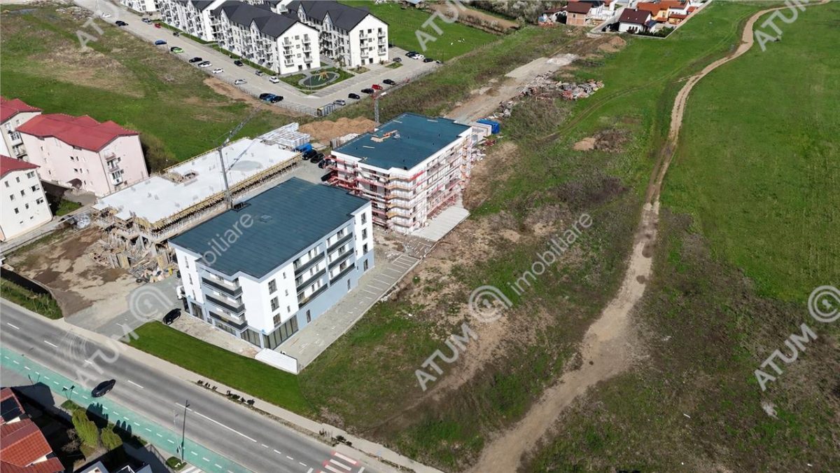 Apartament cu 2 camere finisat la cheie 50 mp zona Brana din Selimbar - foto 2