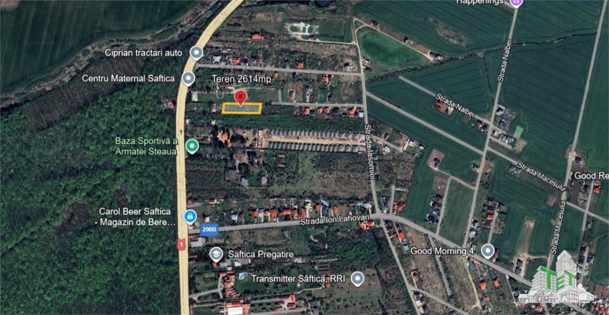 Teren intravilan Balotesti - Saftica 647mp - foto 3