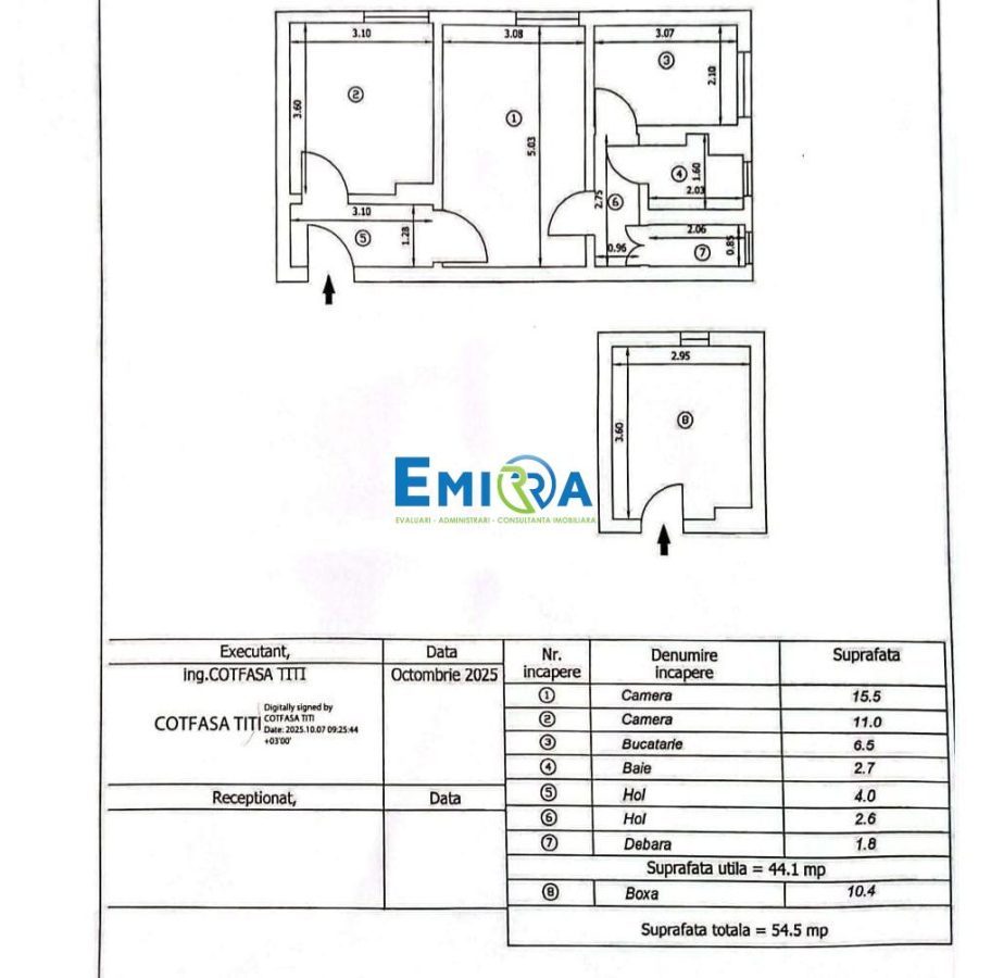 Apartament de vanzare ultracentral Bacau, etaj 1, pozitie premium - foto 11