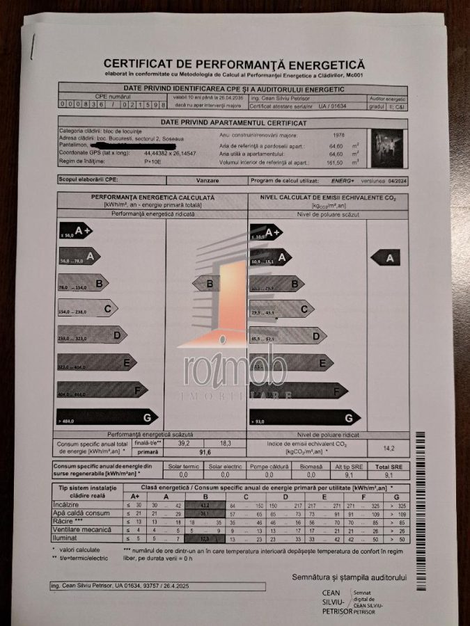 Aprtament 3 camere de vanzare, zona Mega Mall - foto 9