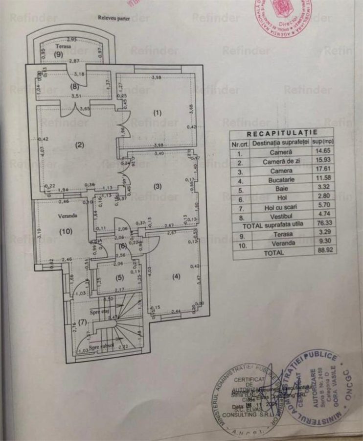 Vanzare D+P+1+M+Pod | Vatra Luminoasa- Maior Coravu | teren 261 mp | constr. 2005 | - foto 25