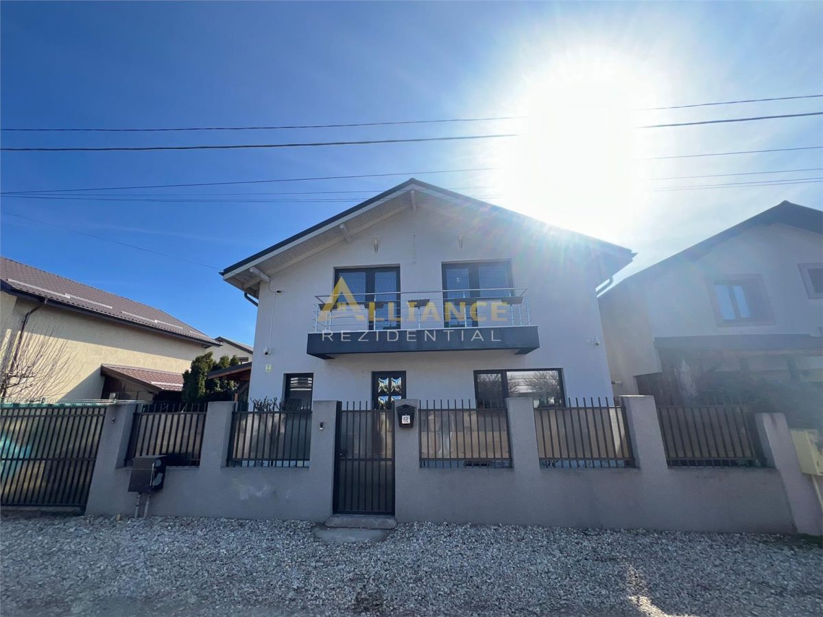 Casa mobilata si utilata- 4 camere - 2 bai - cartierul nou - 