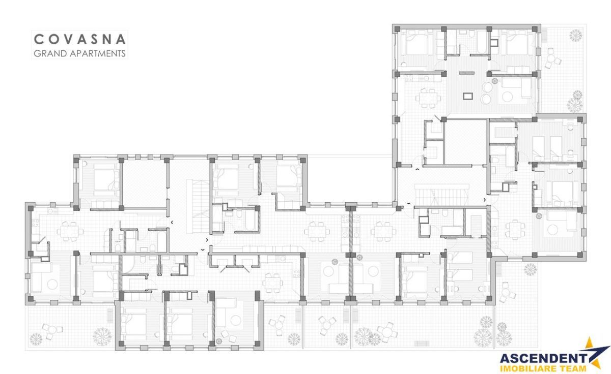 Edificiu cu proiect aparthotel/ plurirezidential, Central, Covasna - foto 3