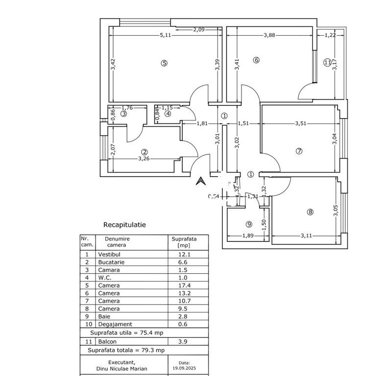 Apartament 4 camere Rahova comision 0% - foto 9