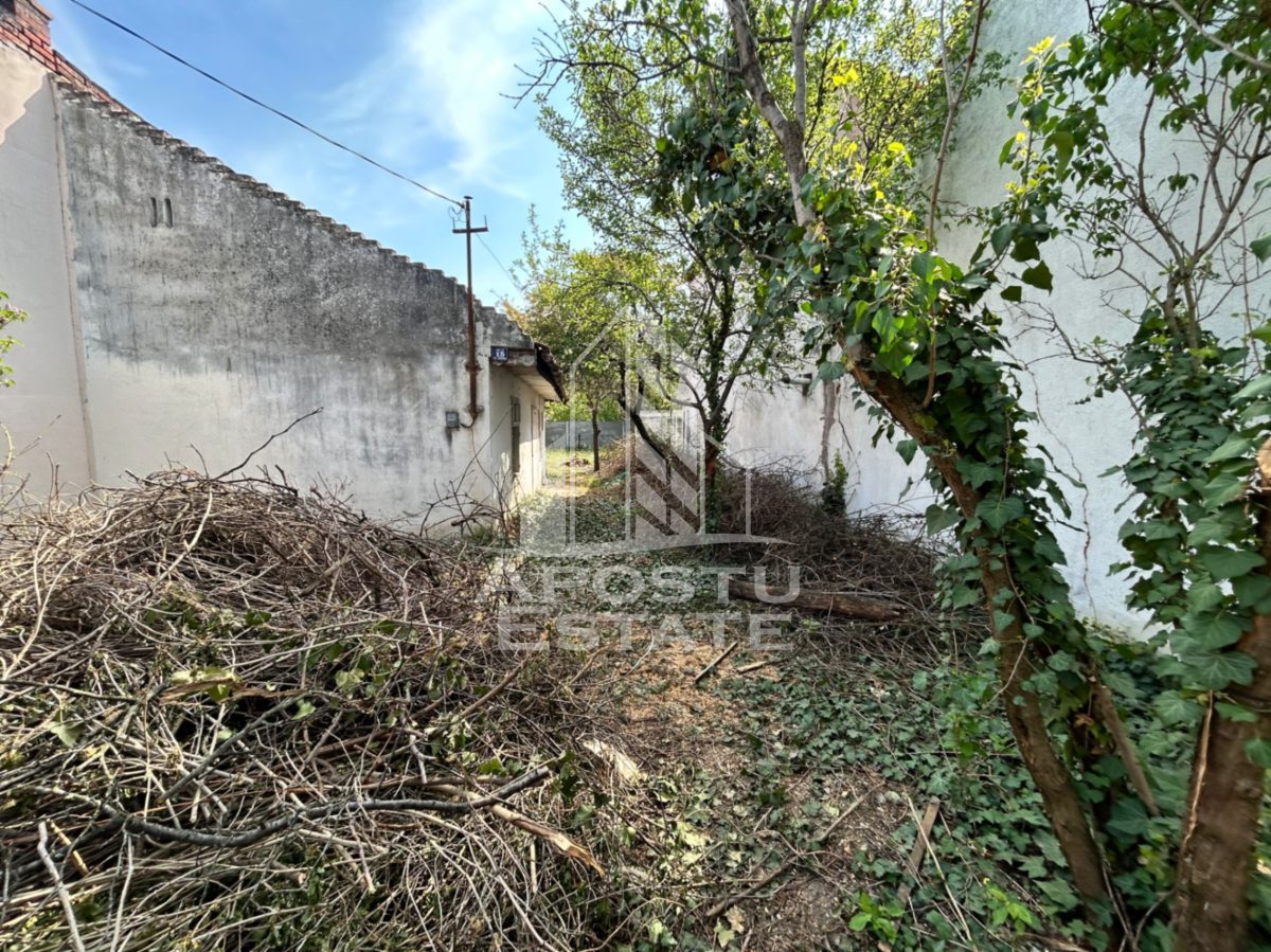 Teren cu casa fara valoare, 371mp,  Girocului, Timisoara. - foto 2