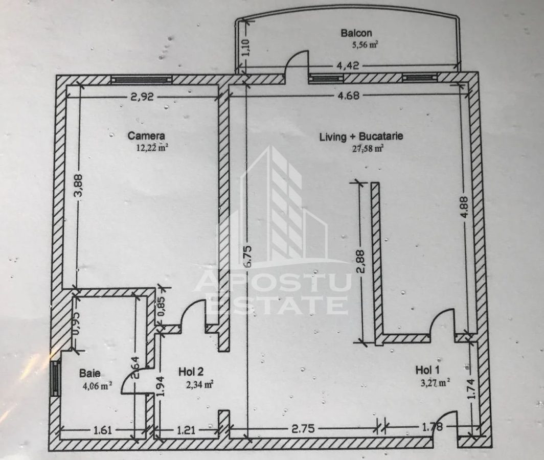 Apartament de vanzare,decomandat,2 camere + parcare, Aradului,Tmisoara - foto 4