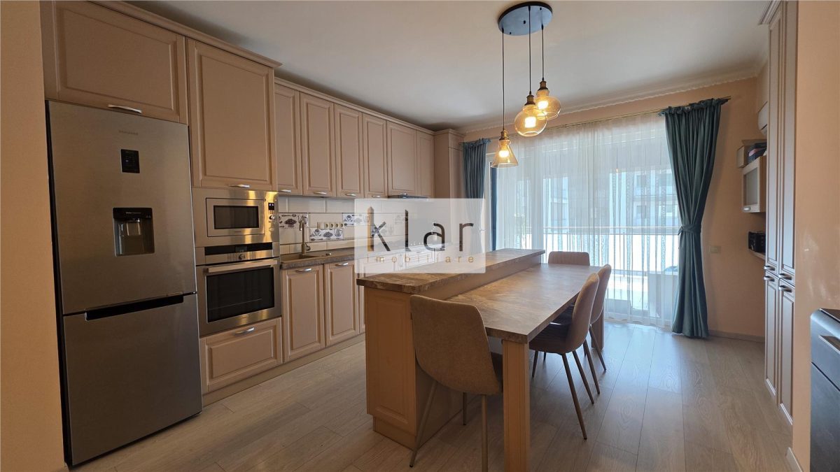 Apartament  modern 3 camere 84mp,terasa 15mp, Centru, zona NTT Data - foto 11