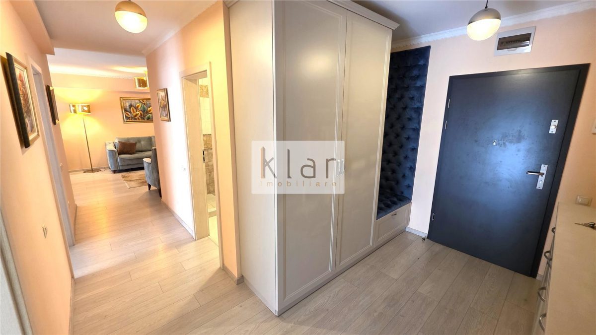 Apartament  modern 3 camere 84mp,terasa 15mp, Centru, zona NTT Data - foto 6