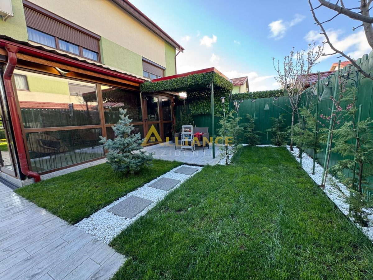 Vila Popesti Leordeni || complex inchis || panouri fotovoltaice || curte - foto 2