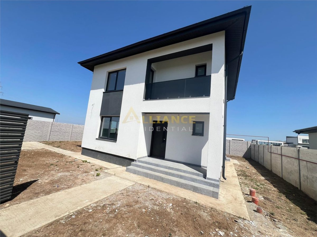 Vila Individuala - 4 camere - 2 bai - beci- 375mp teren - 