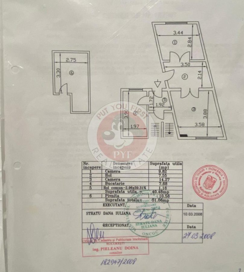 Serban Voda l 2 camere in Vila l Dec l 51mp l B10422 - foto 15