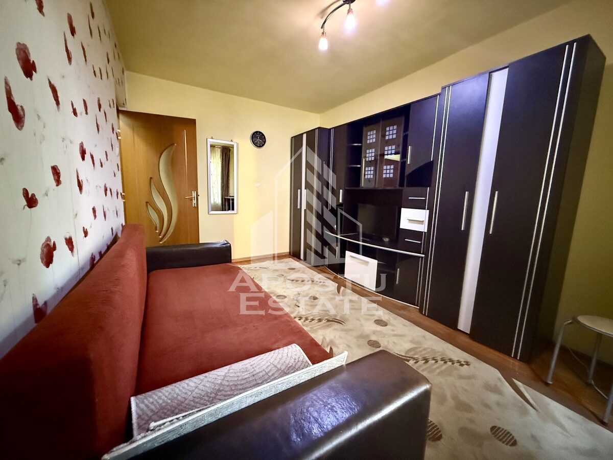 Garsoniera de vanzare la parter inalt, zona Buziasului, Timisoara - 