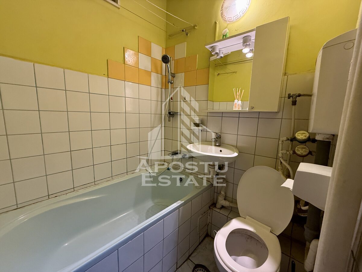 Garsoniera de vanzare la parter inalt, zona Buziasului, Timisoara - foto 5