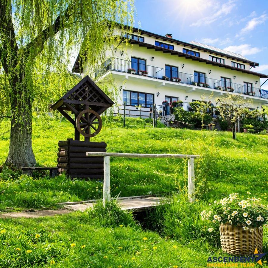 Pensiune:3 km de Castelul Bran, 2.900mp teren, aviz ISU, predare la cheie - foto 4