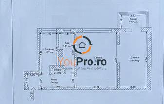 Apartament Sagului 2 camere  etaj 2 - foto 18