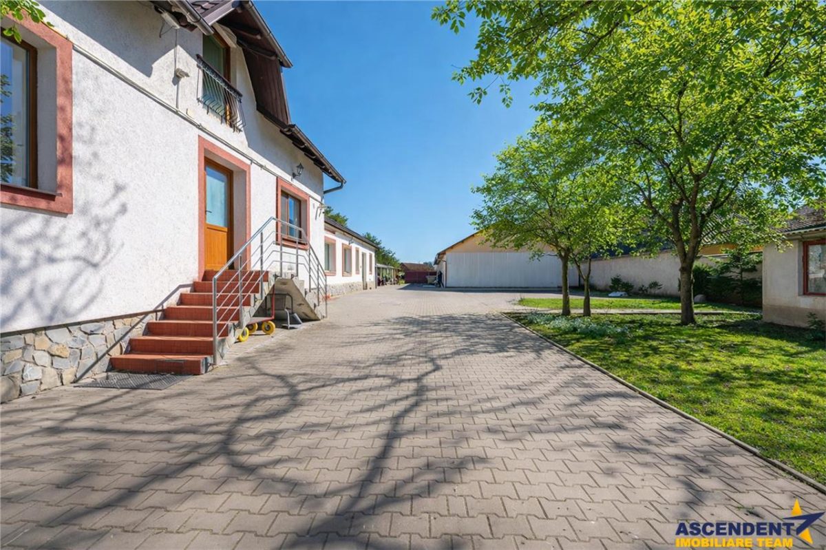 Sediu firma/ rezidential, pe domeniu de 2.240 mp teren,Central, Halchiu, Brasov - Halchiu